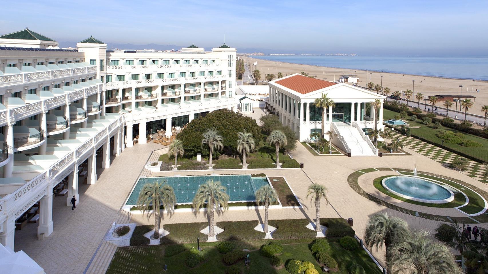 Una imagen del lujoso Hotel Santos de Las Arenas