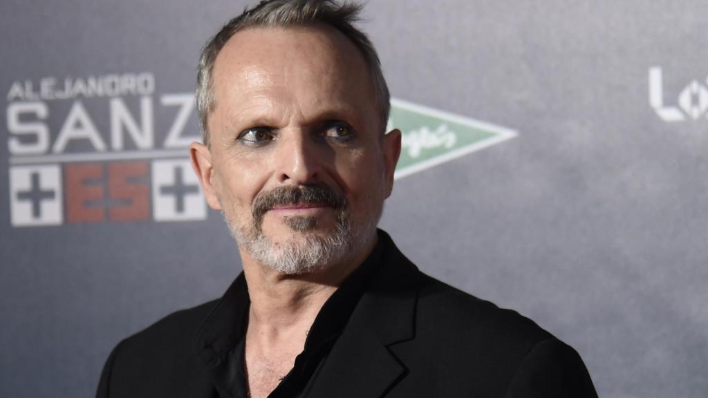Miguel Bosé en un acto en Madrid, en junio de 2017.
