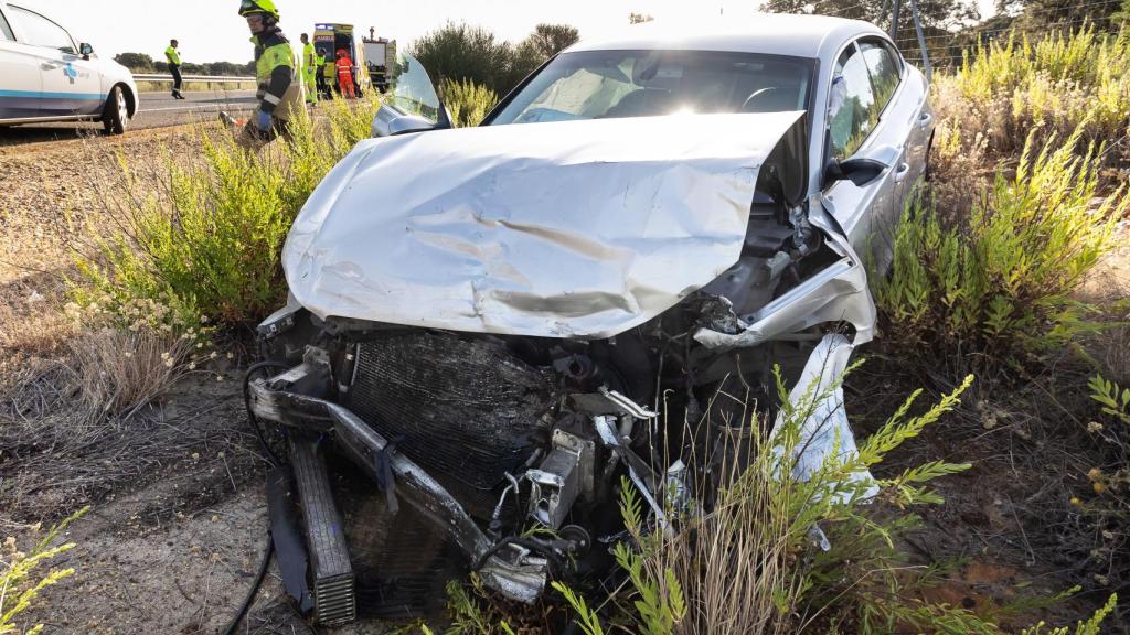 Accidente en la A-62, en Salamanca