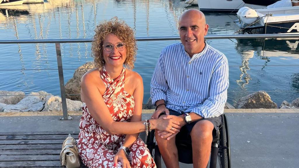 La mujer de Sergio, pilar fundamental en su recuperación.