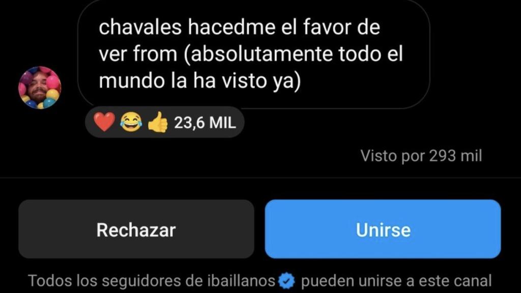 Canal de difusión Ibai Llanos.