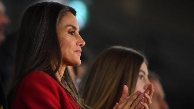 La reina Letizia en el Mundial de fútbol femenino en Sídney, el pasado domingo 20 de agosto.