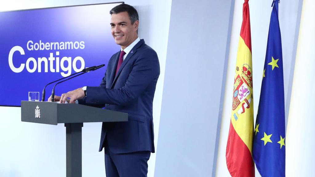 El presidente del Gobierno en funciones, Pedro Sánchez.