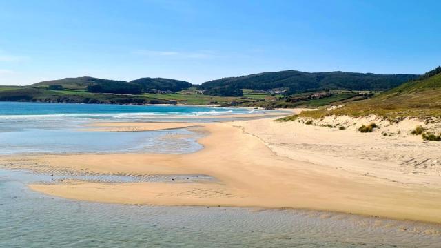Desembocadura de la ría de Lires, Costa da Morte.
