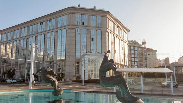 El Hotel Meliá María Pita de A Coruña.