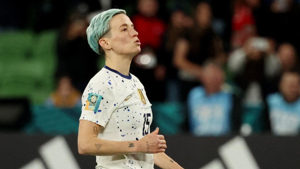 Megan Rapinoe, durante el último Mundial femenino de fútbol