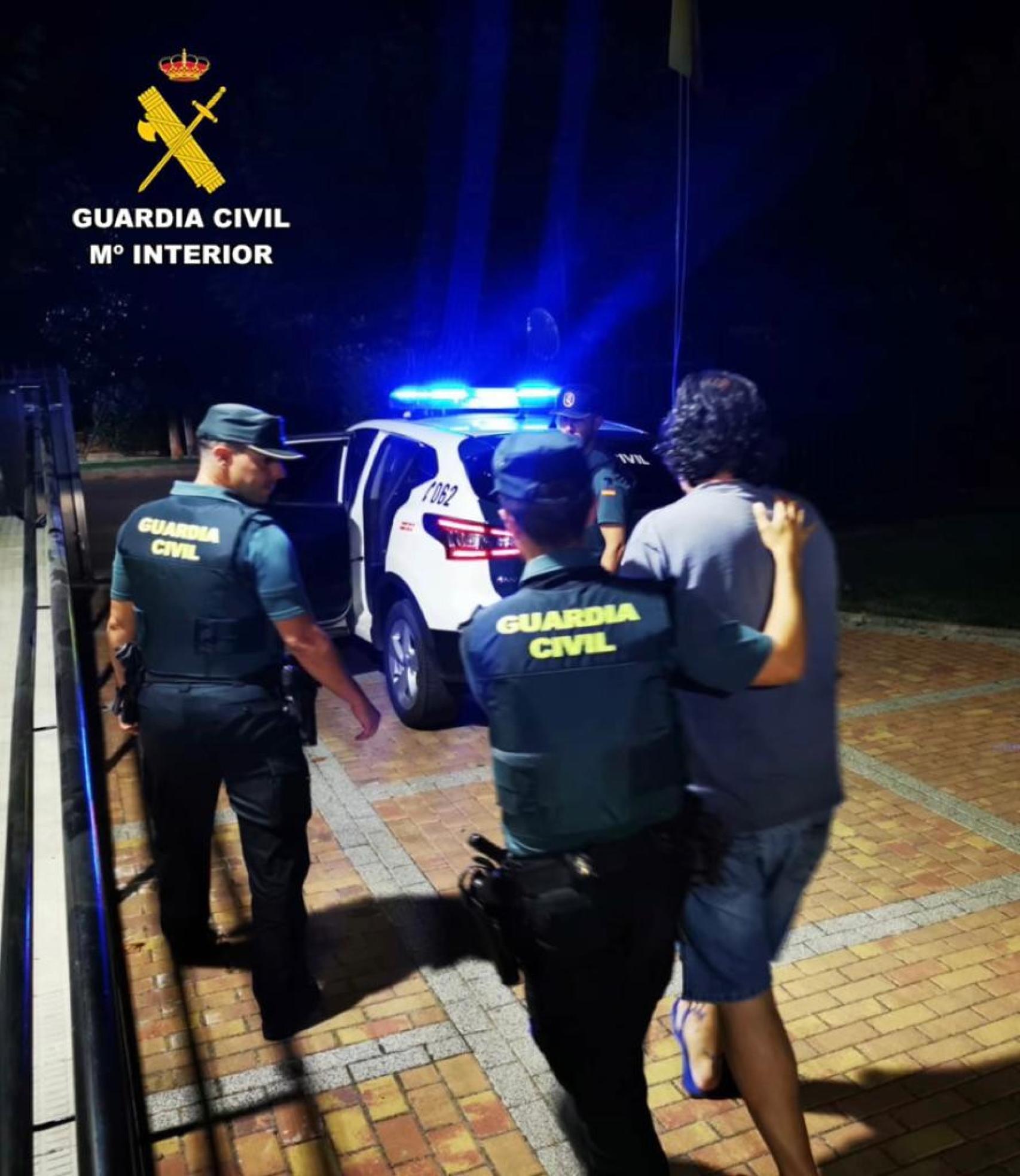 El detenido en Navaluenga, Ávila