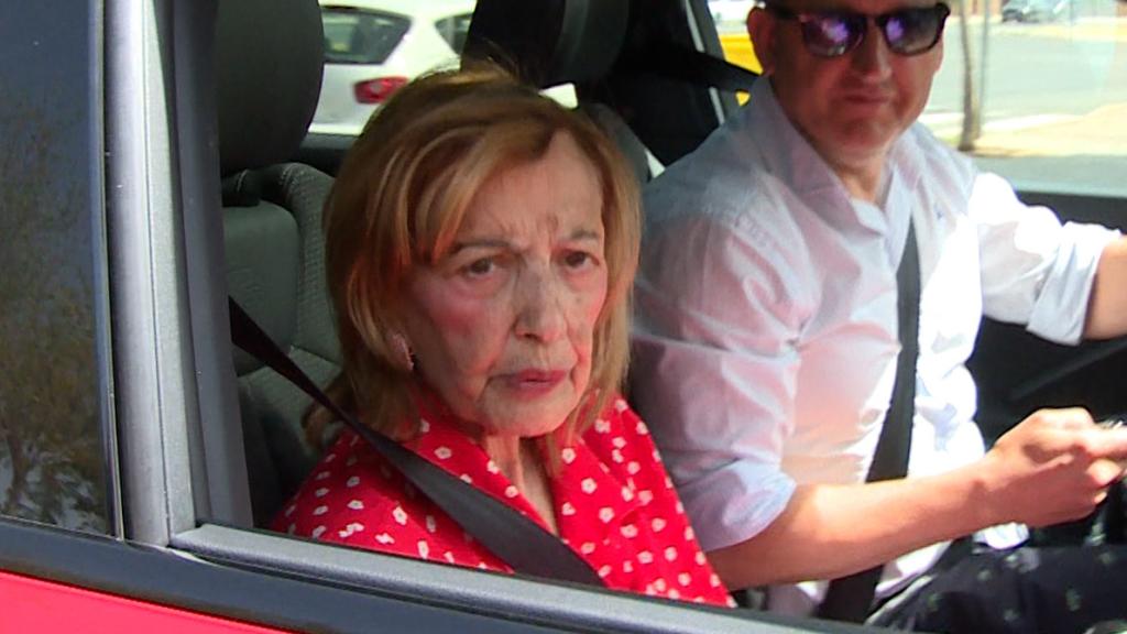 María Teresa Campos en una imagen tomada en agosto de 2022, en Madrid.