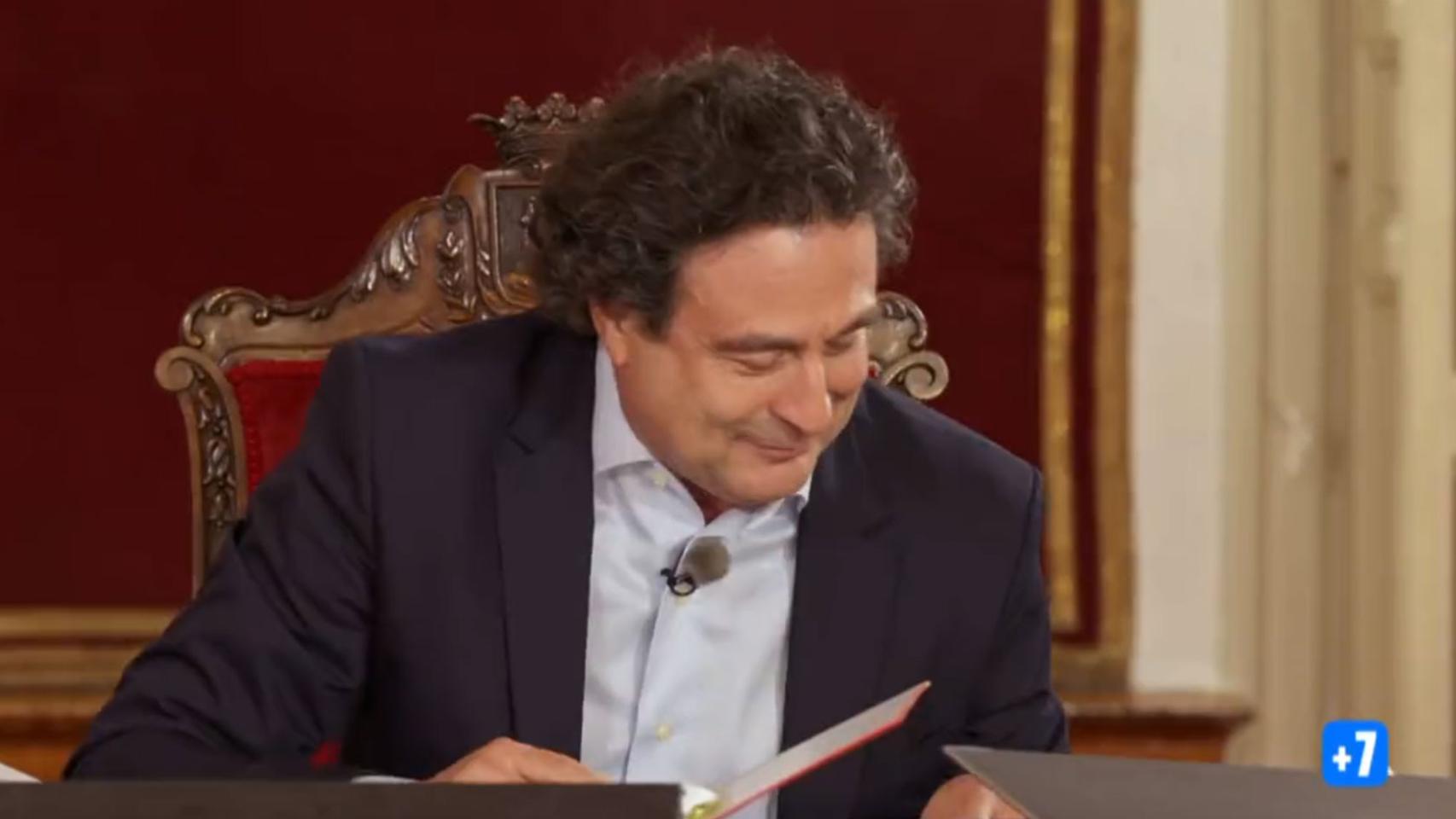 Pepe Rodríguez en una promo de ‘MasterChef Celebrity’.