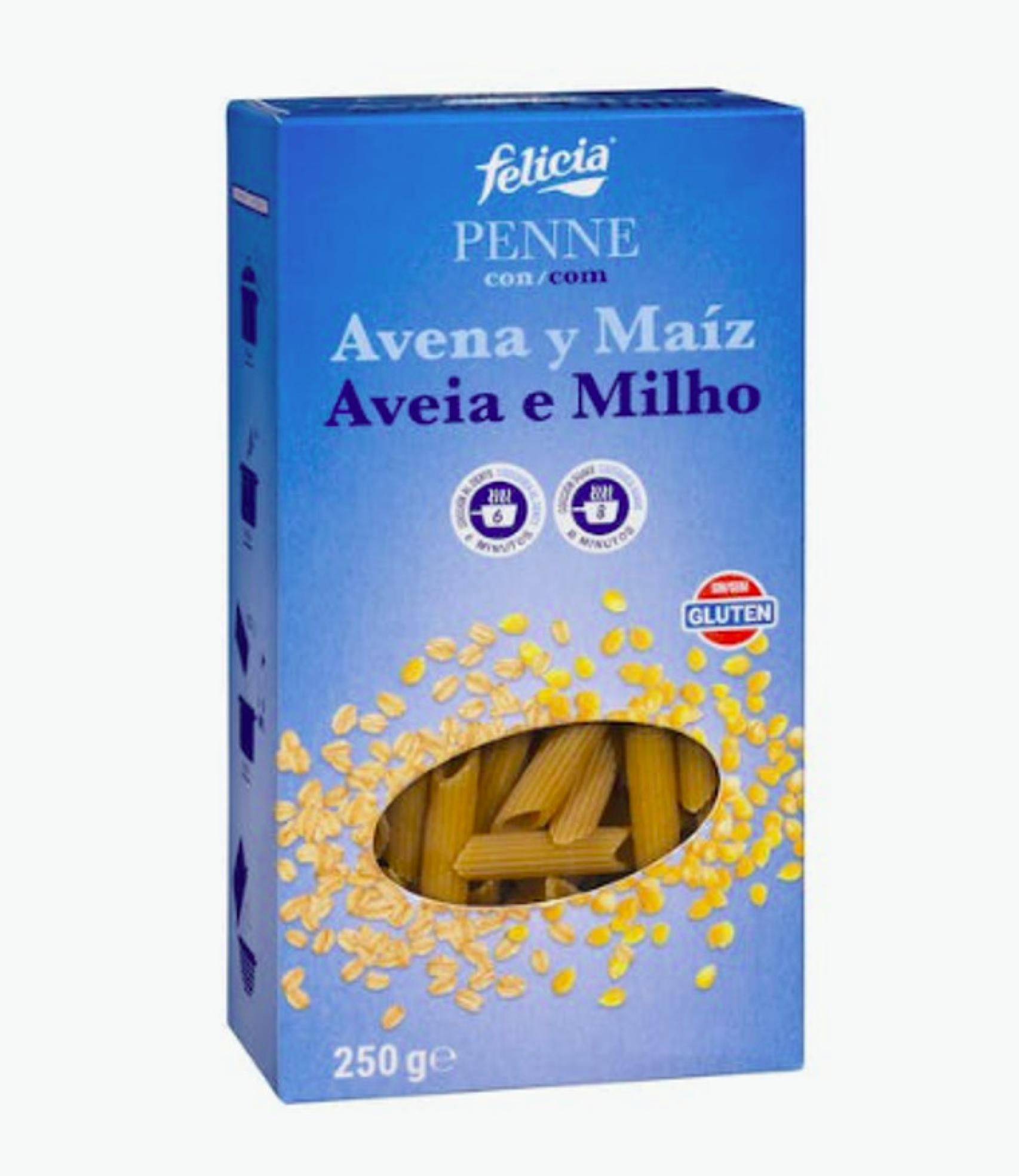 pasta penne hacendado avena y maiz mercadona