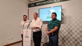 Javier Faúndez, Víctor López de la Parte y José Ángel Ruíz