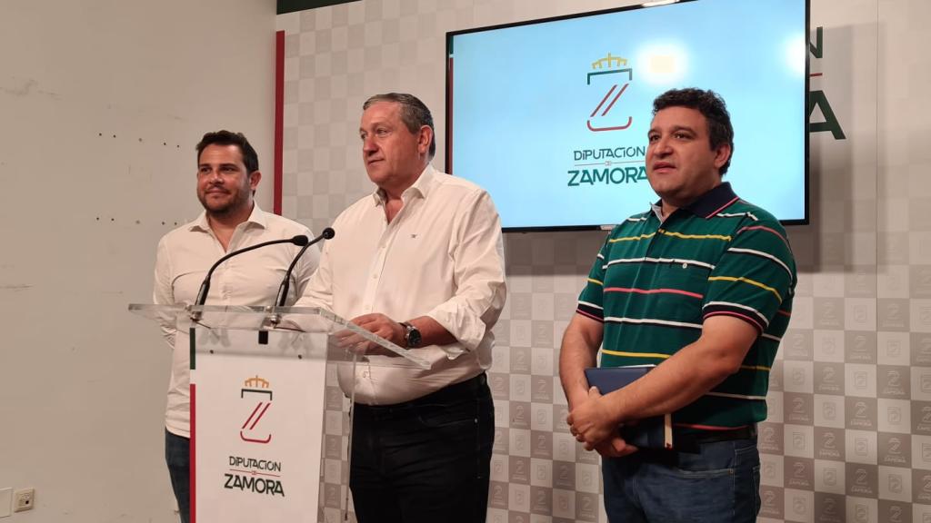 Javier Faúndez, Víctor López de la Parte y José Ángel Ruíz