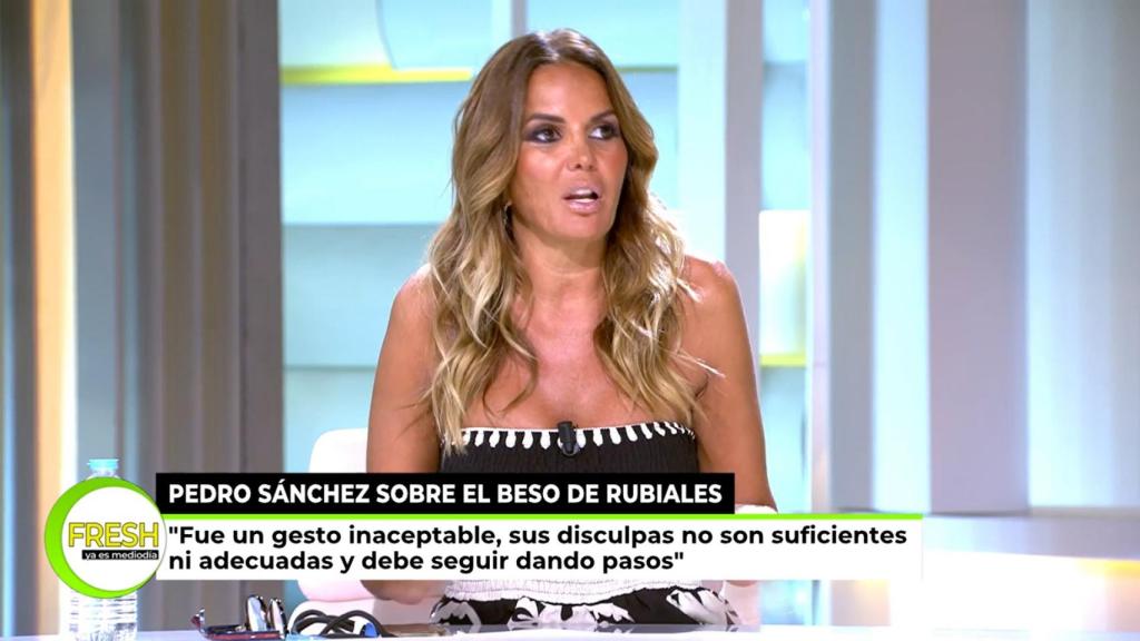 Marta López en 'Ya es mediodía'.