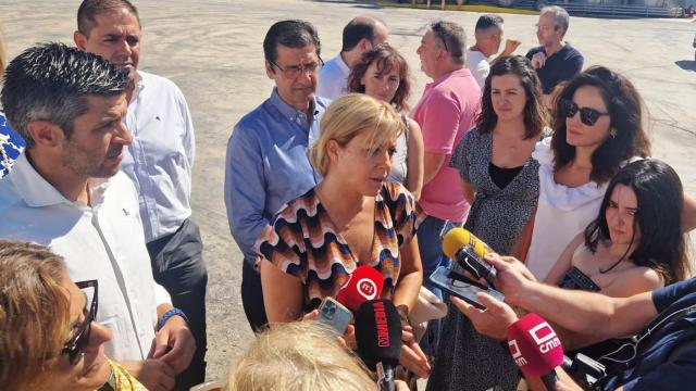 La portavoz del PSOE, Ana Isabel Abengózar.