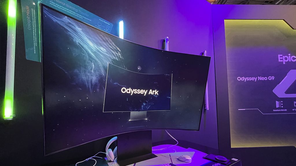 El Odyssey Ark tiene una tasa de refresco de 165 Hz.