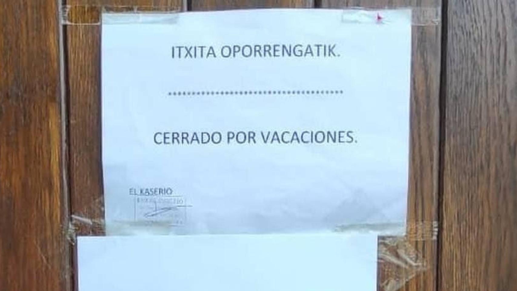 Detalle de la foto que se ha hecho viral.