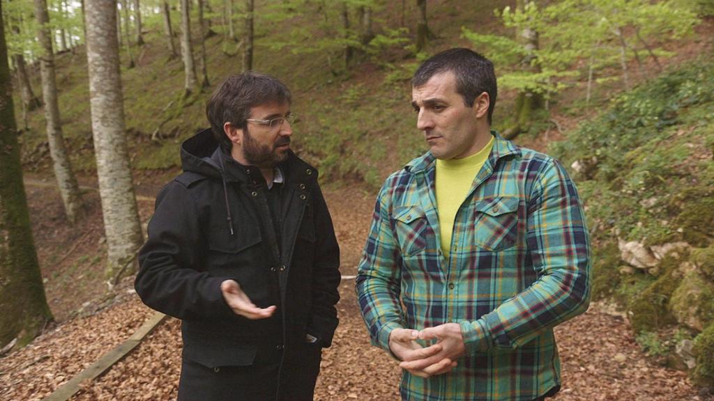 Jordi Évole con Iñaki Rekarte en 'Salvados'.