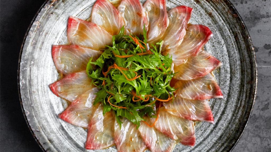 Uno de los platos del restaurante ROKA Barcelona.