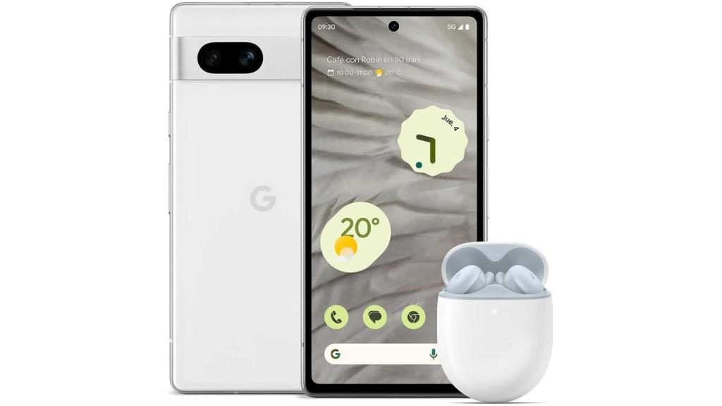 La oferta del Pixel 7a incluye los auriculares Pixel Buds A