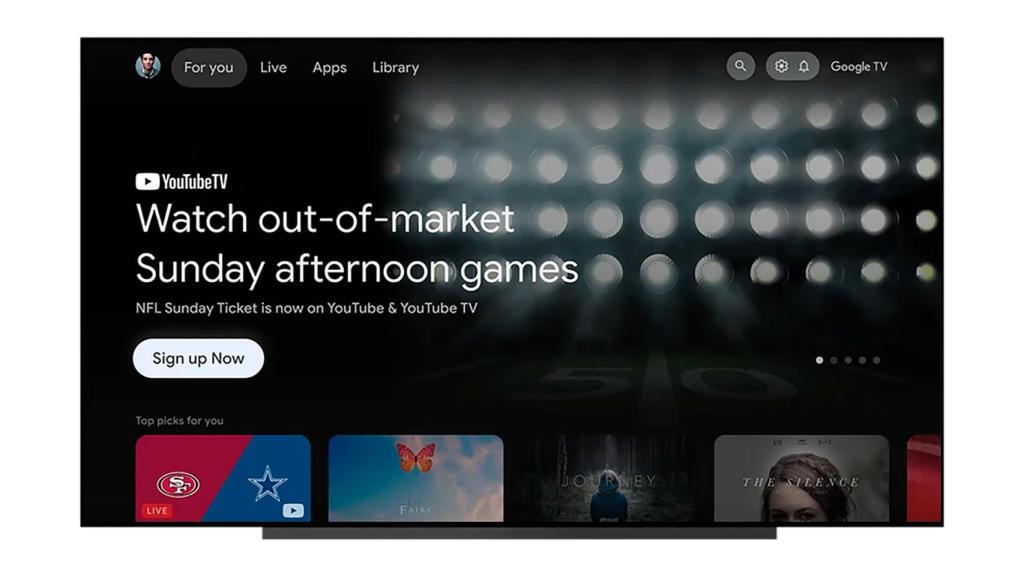 Google TV y la NFL