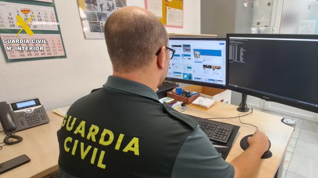 Un agente de la Guardia Civil.