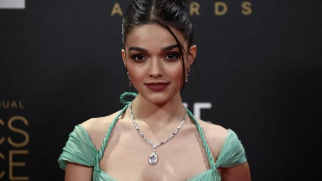 La actriz Rachel Zegler.