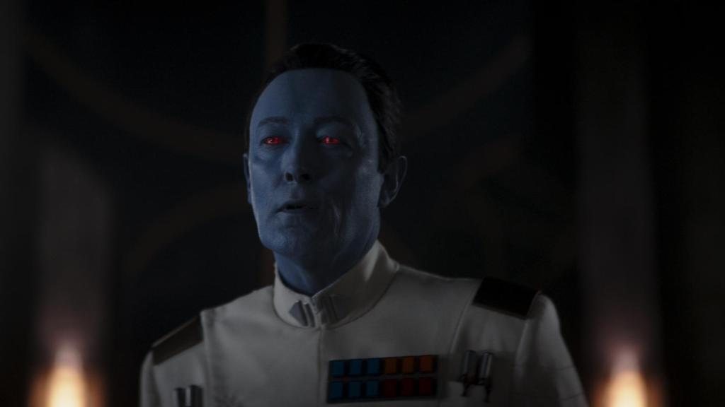 El Gran Almirante Thrawn en 'Ahsoka'.