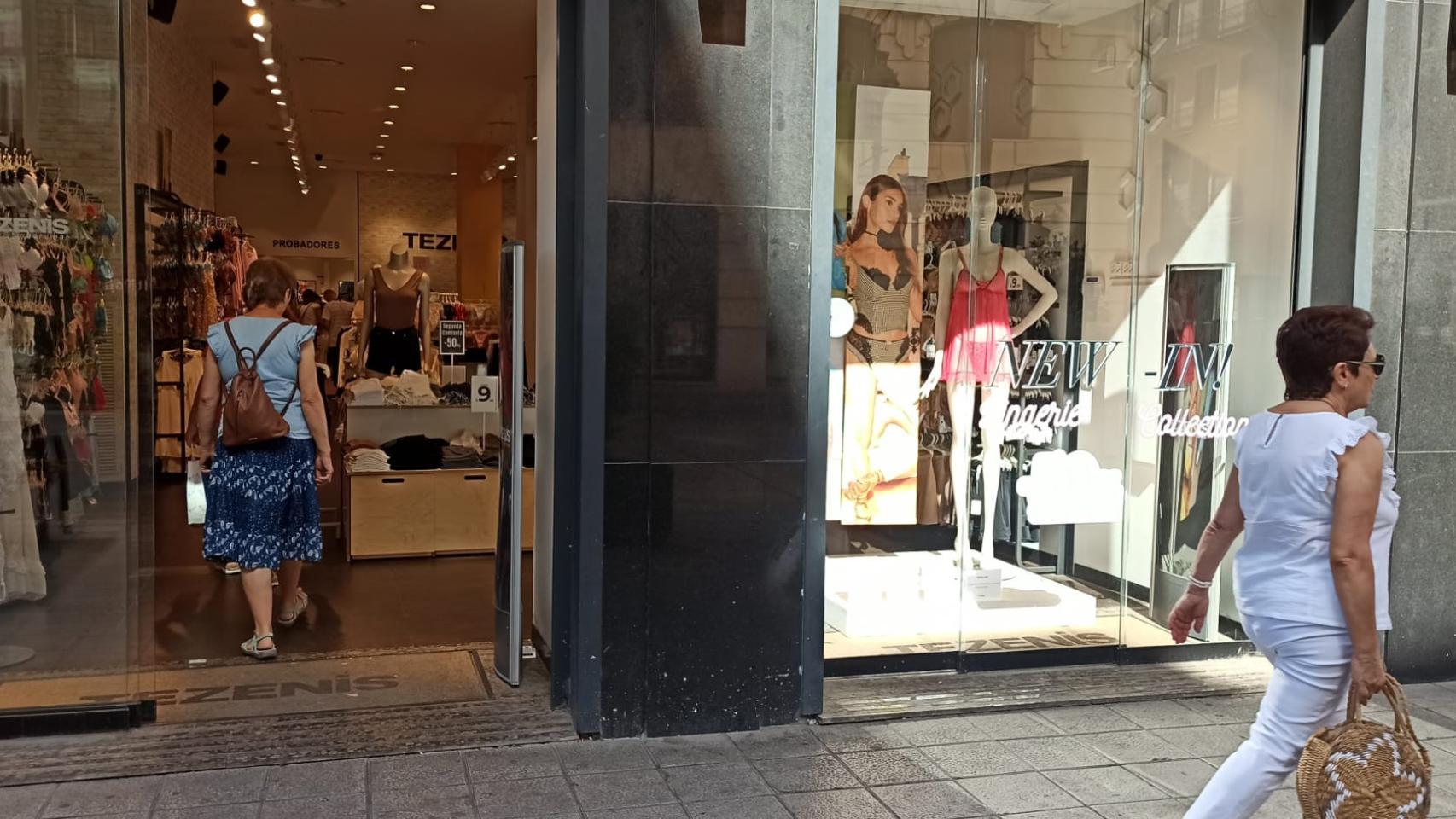 Un comercio de Valladolid