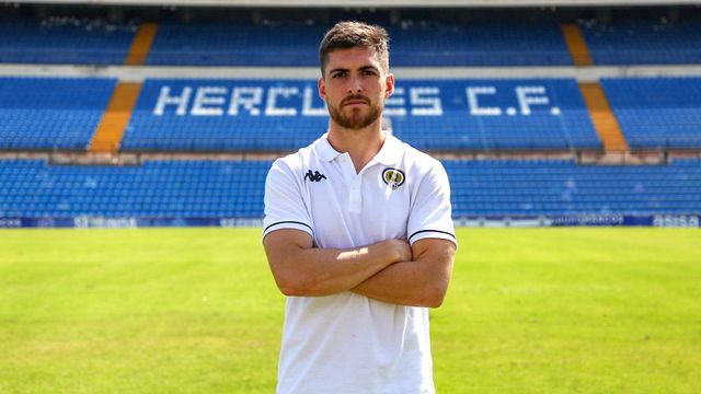 Agustín Coscia es el nuevo fichaje que presenta el Hércules.