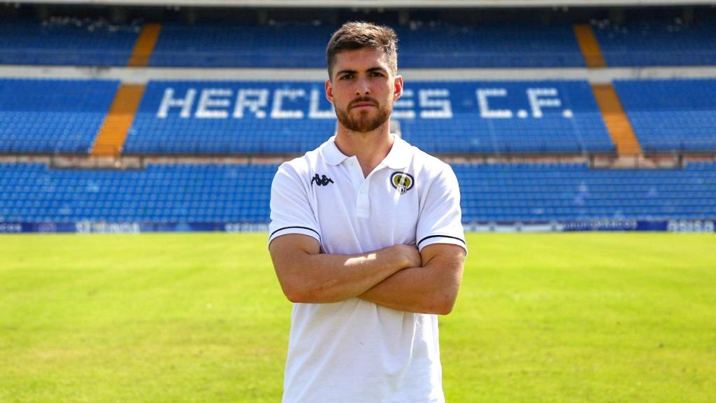 Agustín Coscia es el nuevo fichaje que presenta el Hércules.