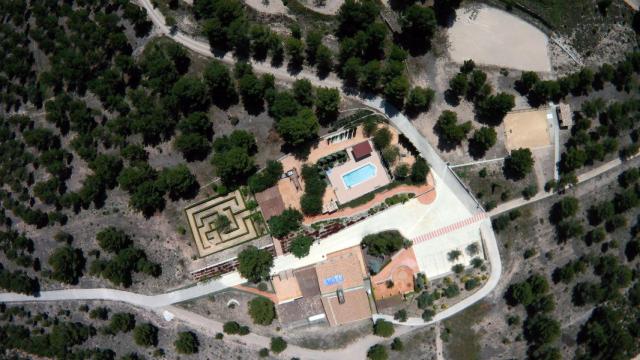 Vista aérea de L’Avaiol, espacio adaptado en Petrer.