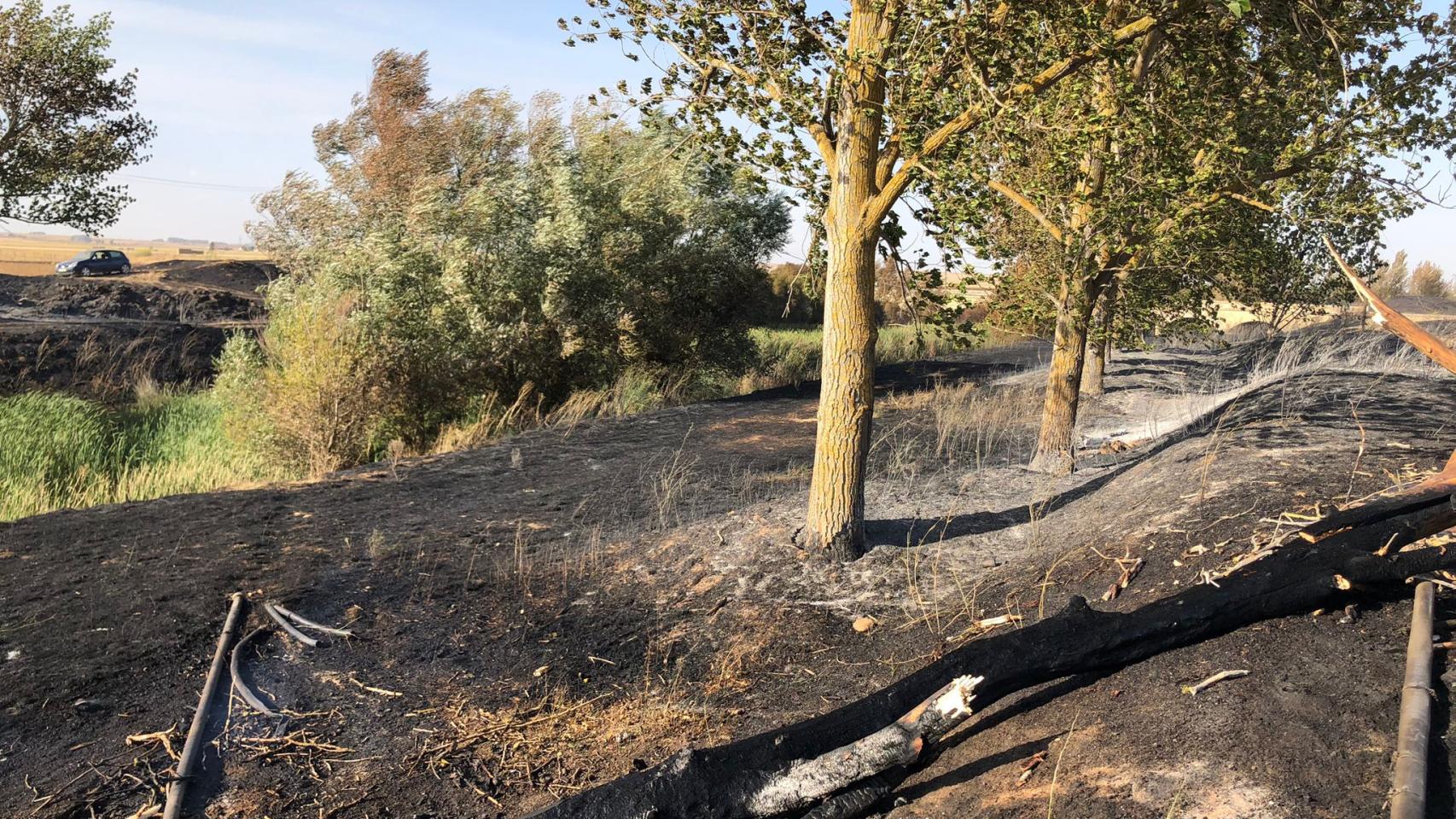 Incendio en Villalpando