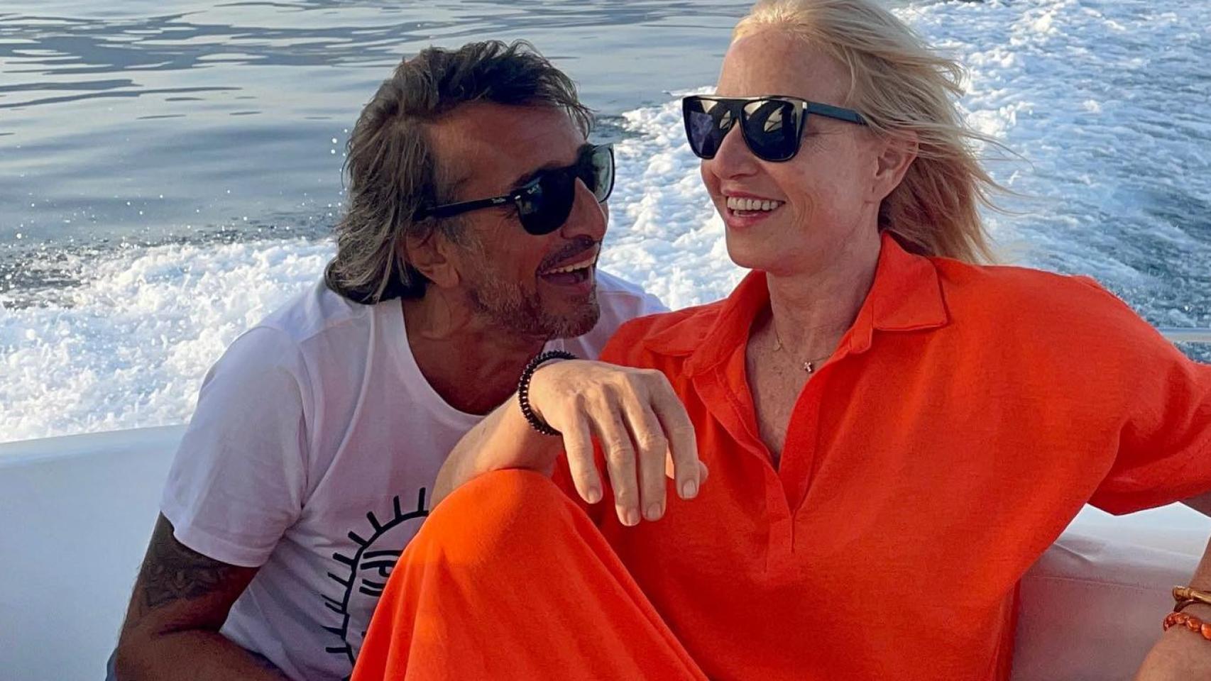 La pareja, en una foto de redes sociales.