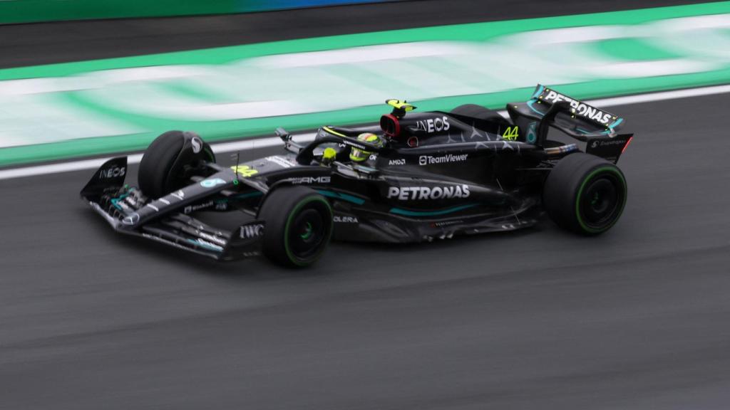 Hamilton, durante el GP de Países Bajos.