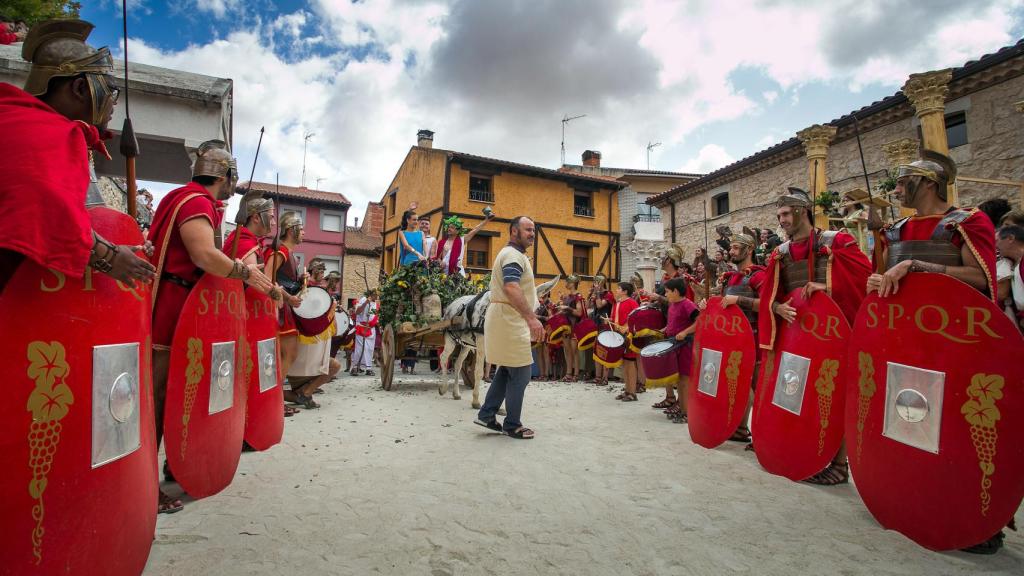 Fiesta Romana en Honor al Dios Baco de Baños de Valdearados (1)