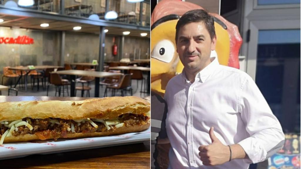 Pascual y su 'bocadillón' que triunfa entre los conductores de la Autovía del Mediteráneo (A-7).