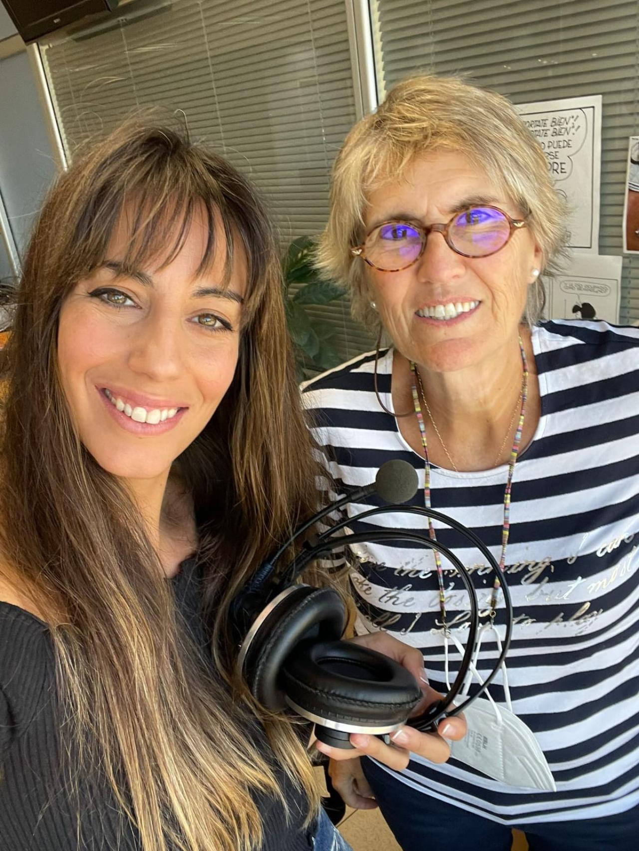 Paloma del Río y Almudena Cid antes del Mundial de Valencia