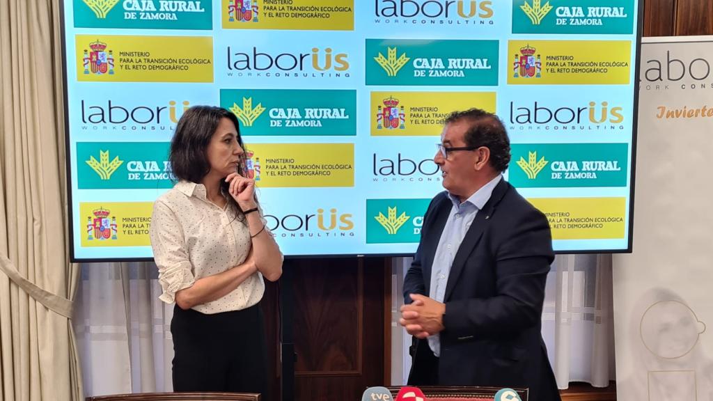 Paula Santos y Narciso Prieto