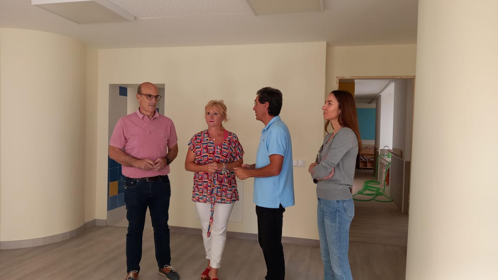 Leticia García en el Colegio Riomanzanas