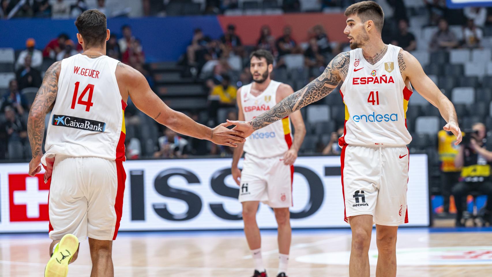 Willy y Juancho Hernangómez, en el Mundial de baloncesto