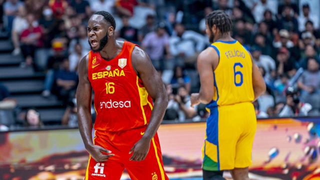 Garuba, contra Brasil en el Mundial