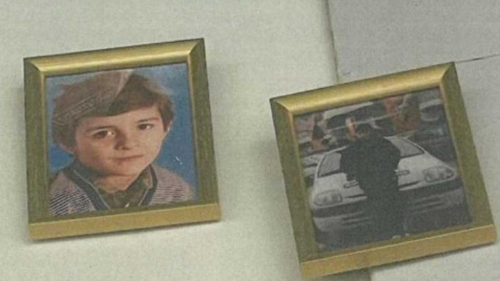 Fotografías de juventud de un preso etarra aún encarcelado que exhibía una caseta de Bilbao.