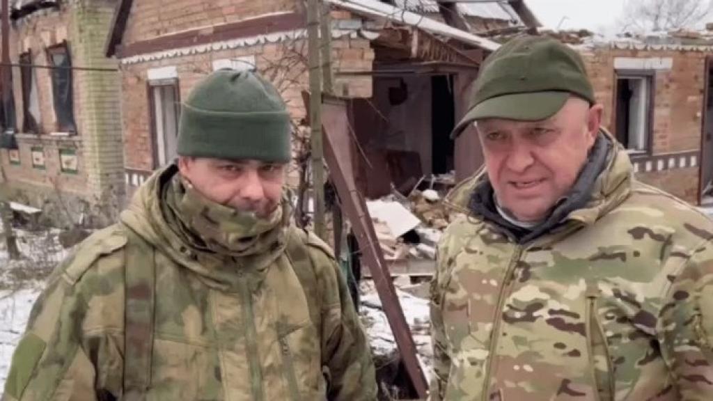 Anton Yelizarov y Yevgueni Prigozhin