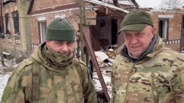 Anton Yelizarov y Yevgueni Prigozhin