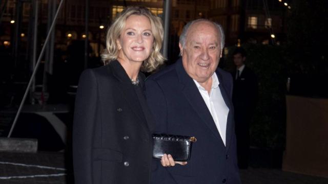 Flora Pérez y Amancio Ortega