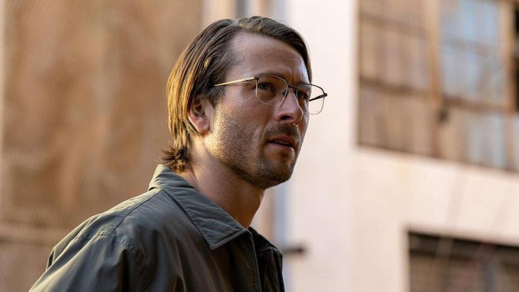 Glenn Powell en 'Hitman', de Richard Linklater