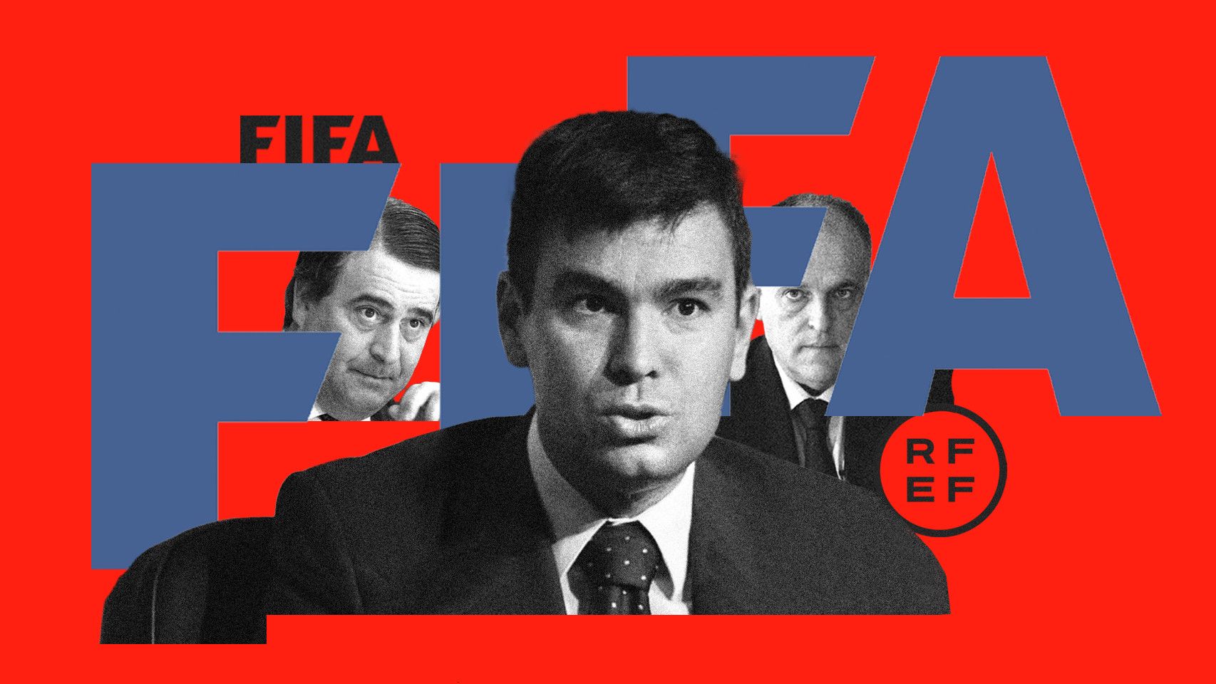 Miguel Cardenal, Emilio García Silvero y Javier Tebas