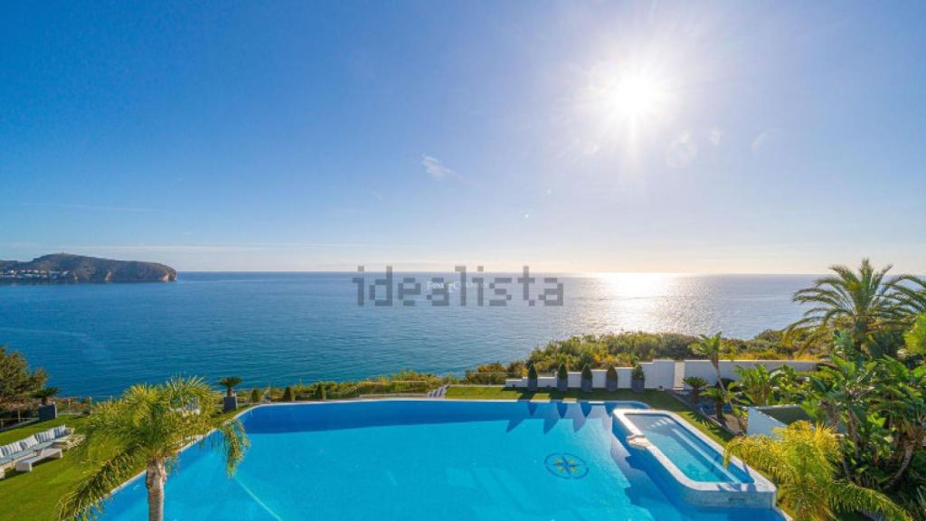 Vistas desde la piscina.