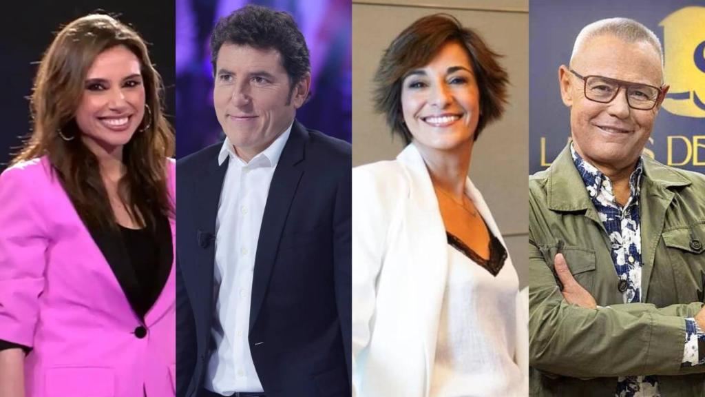 Marta Flich, Manel Fuentes, Adela González y Jordi González.