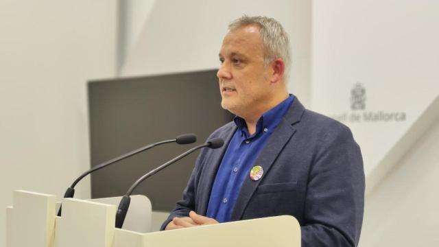 El portavoz de MÉS per Mallorca en el Consell Insular, Jaume Alzamora.